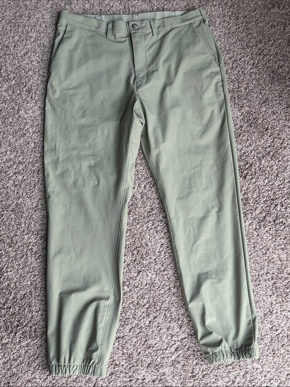 Patagonia Men's Sage/khaki outdoor Jogger Pants, Sz. 35, PERFECT